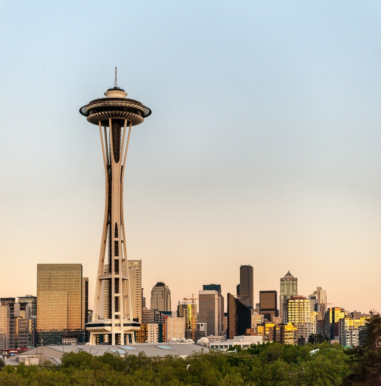 Gourmet Latte - Seattle Skyline