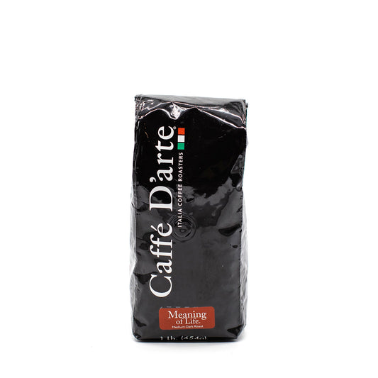 Caffe D'arte Meaning of Life Coffee - 1 lb. bag - Gourmet Latte