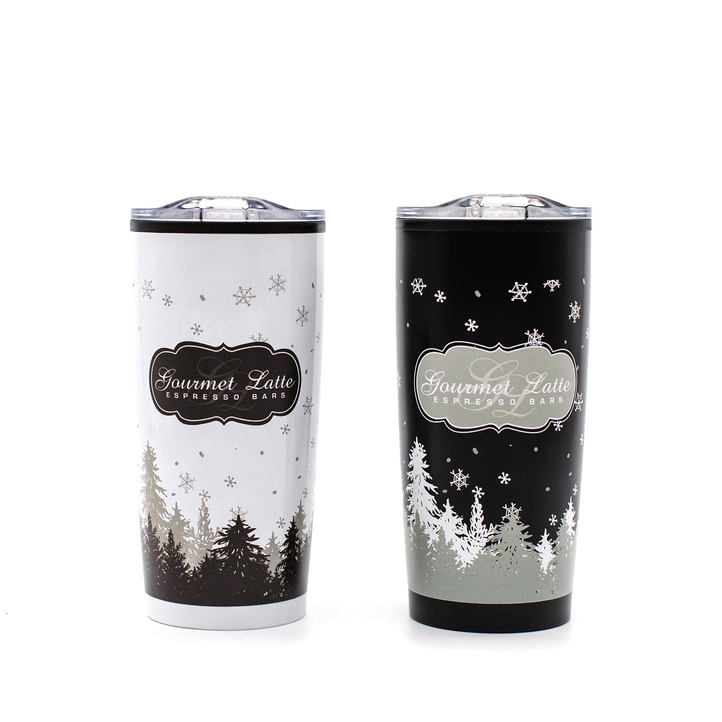 Gourmet Latte - 20oz Holiday Hot Travel Mug - Gourmet Latte