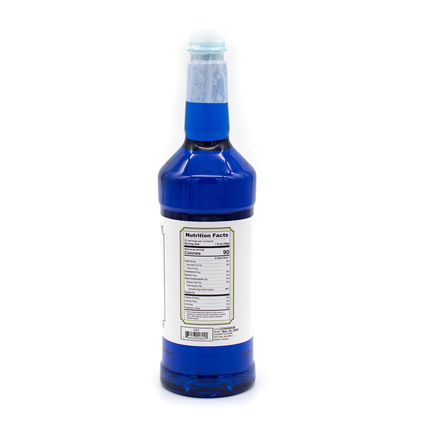 Gourmet Latte - Syrup Bottle (Case) - Gourmet Latte