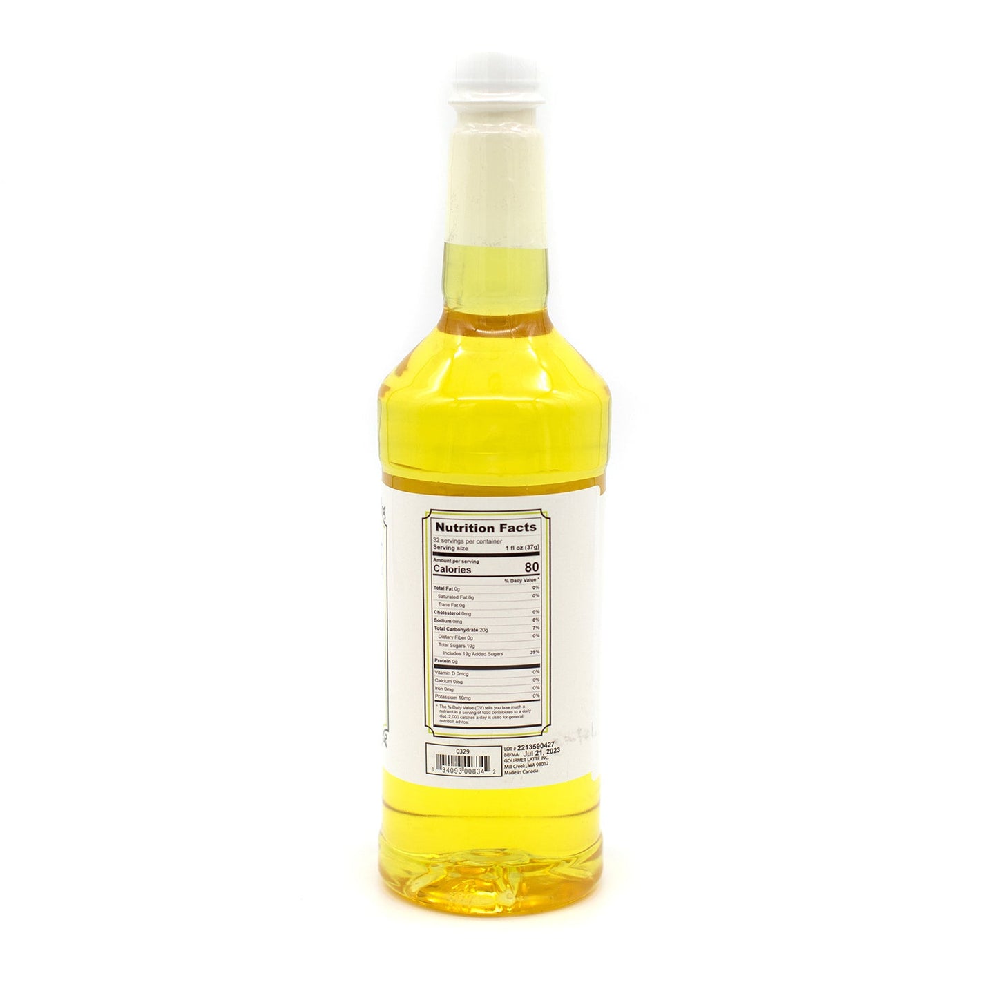 Gourmet Latte - Syrup Bottle (Case) - Gourmet Latte