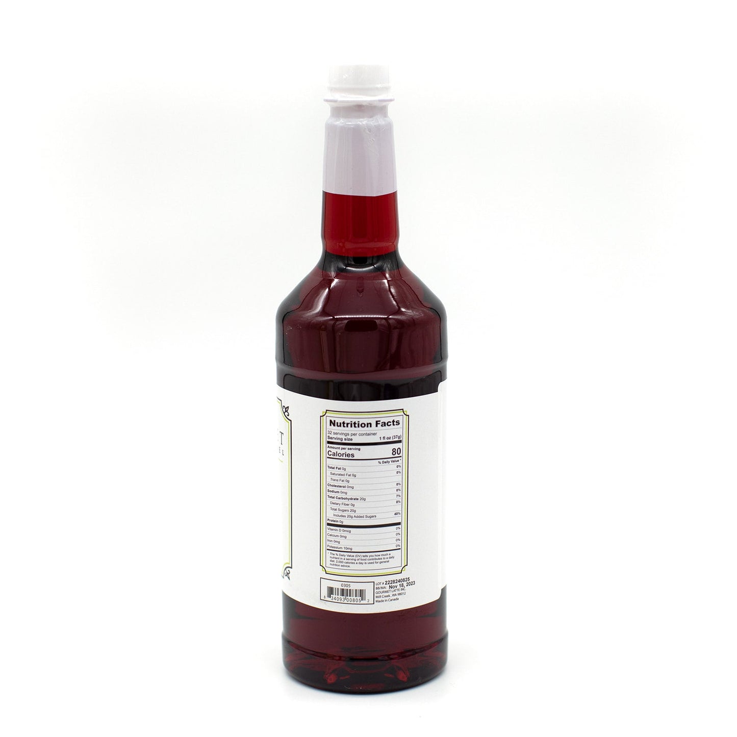Gourmet Latte - Syrup Bottle (Case) - Gourmet Latte